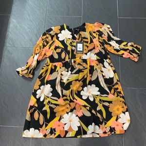 NWT, Gouache Floral Dress